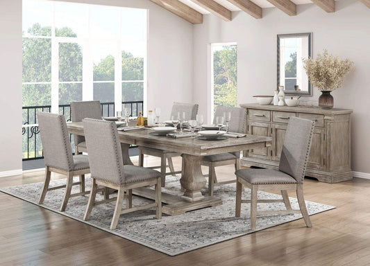 7-Piece Wood Dining Set