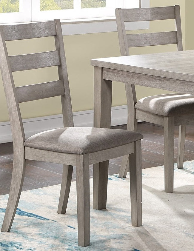5-Piece Dining Set with Marble-Style Table
